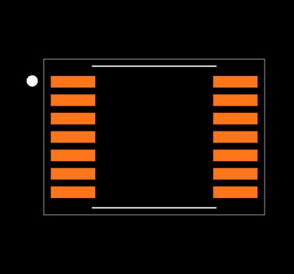 74AC11074PWR Footprint