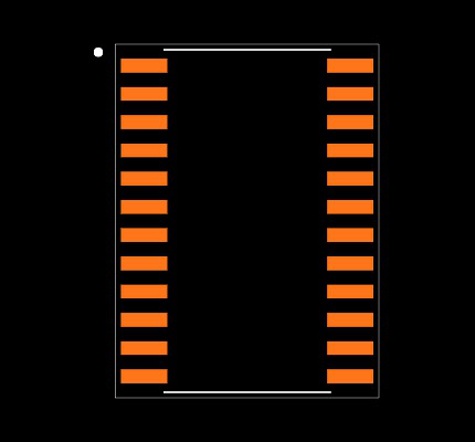 74ACT11244DW Footprint