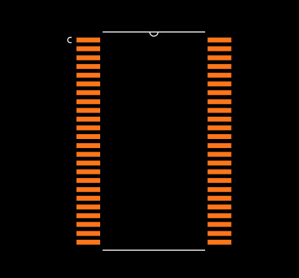 74ACT16240DLR Footprint