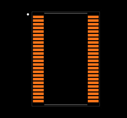 74ACT16373DLR Footprint