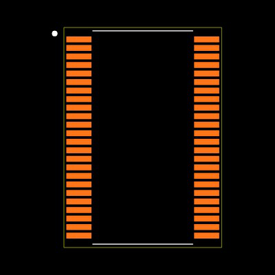 74ACT16374DLRG4 Footprint