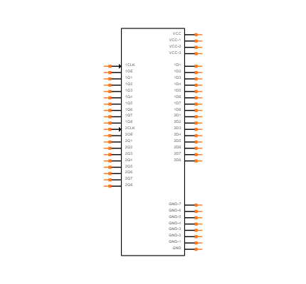 74ACT16374DLRG4 Symbol