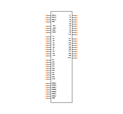 74ACT16827DL Symbol