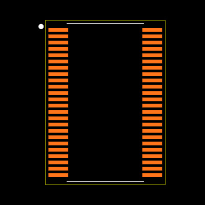 74AHCT16244DGGRE4 Footprint