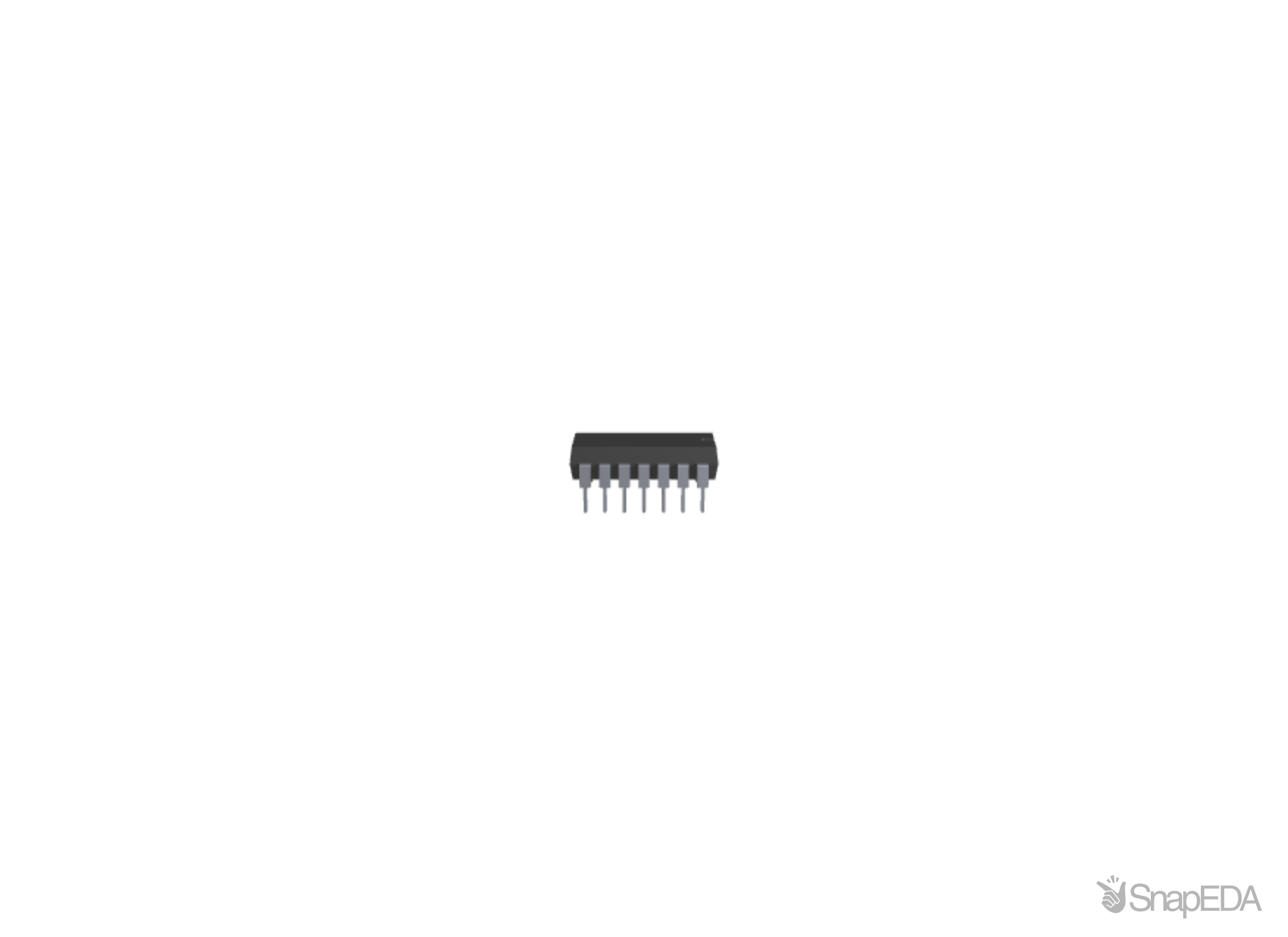 74HC08N 3D Model