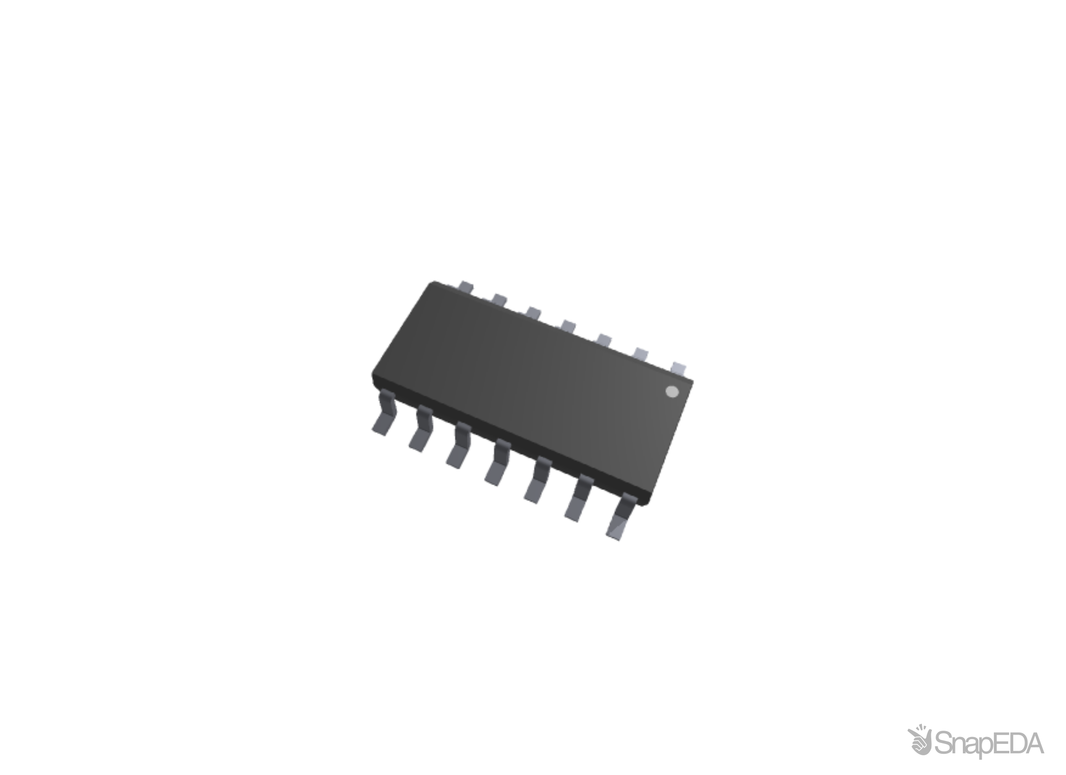 74LS04SC 3D Model