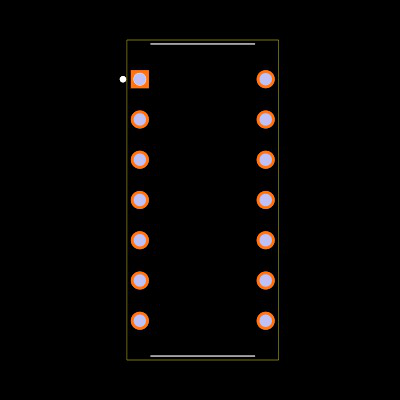 74LS86 Footprint