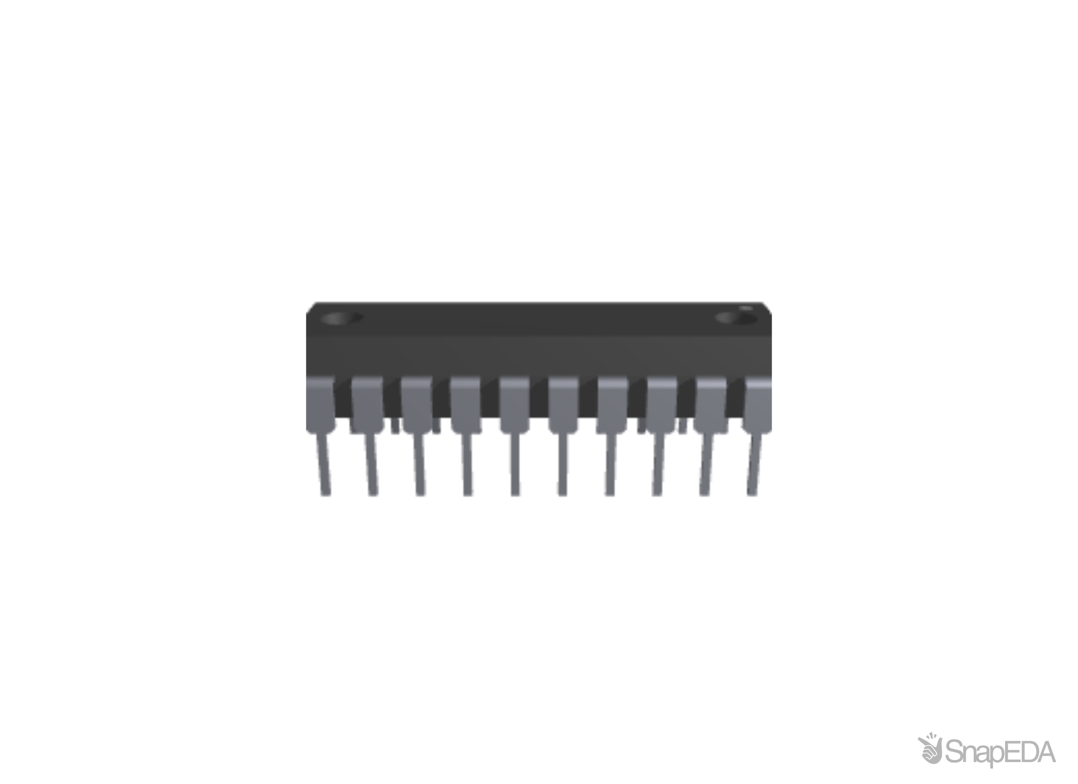 ADC0803LCN 3D Model