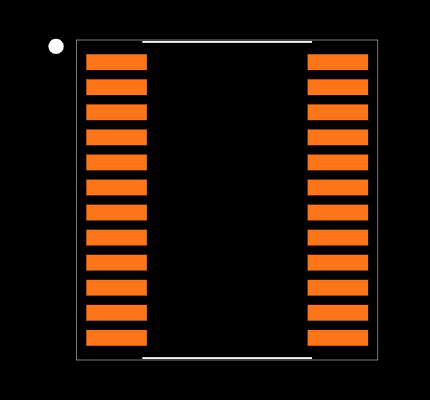 ADC08200CIMT/NOPB Footprint