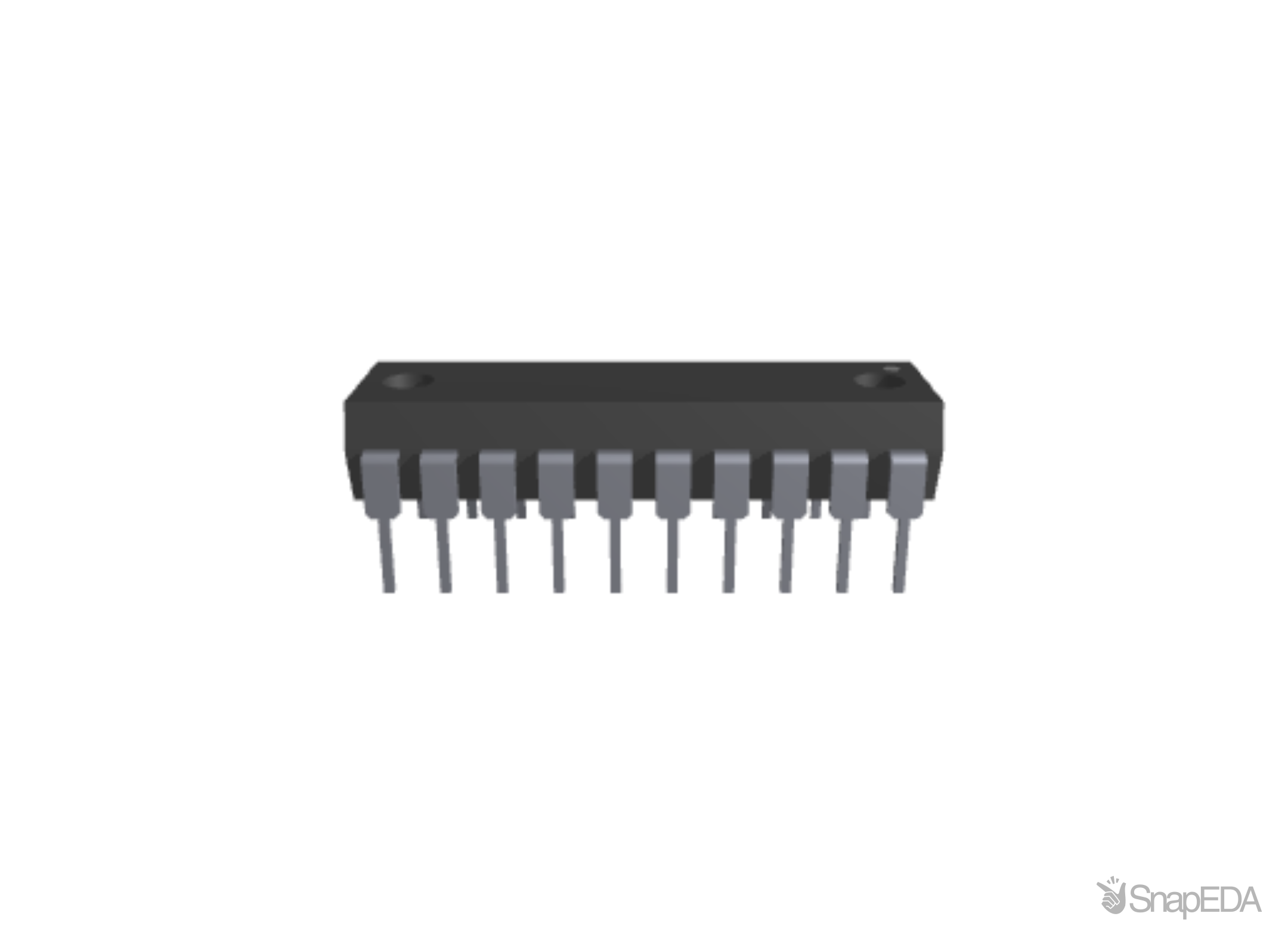 ADC0844CCN 3D Model
