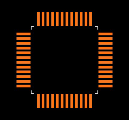 ADC10D020CIVSX Footprint