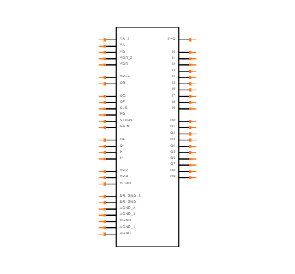 ADC10D020CIVSX Symbol