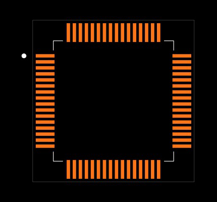 ADC12DL040CIVS/NOPB Footprint