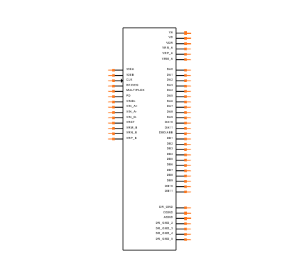 ADC12DL040CIVSX/NOPB Symbol