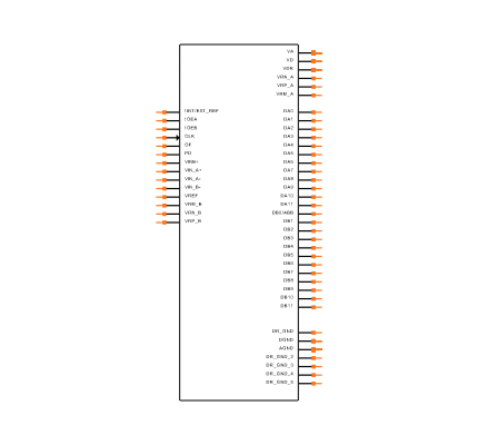 ADC12DL066CIVS/NOPB Symbol