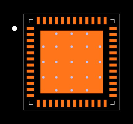 ADC3221IRGZR Footprint