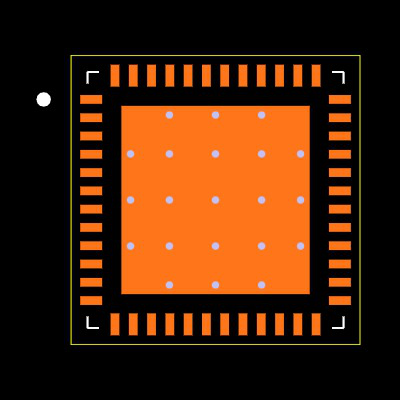 ADC32J25IRGZT Footprint