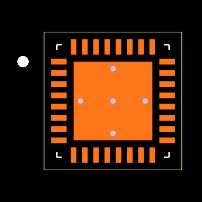 ADC3910D065IRSMT Footprint