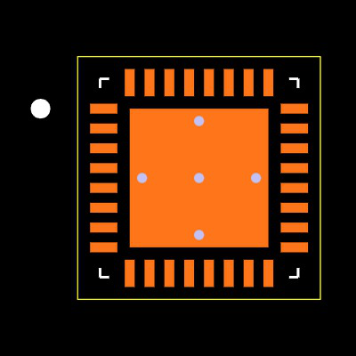 ADC3910D125IRSMT Footprint
