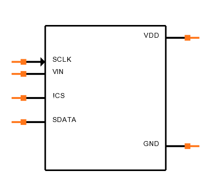 ADCS7476AIMF/NOPB Symbol