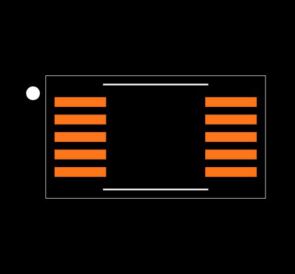 ADS1015IDGSR Footprint