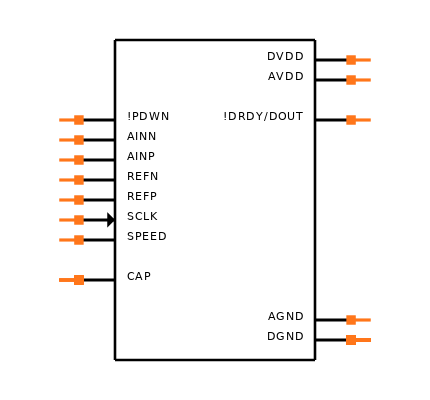 ADS1130IPW Symbol