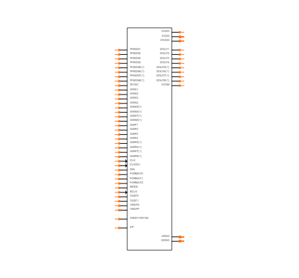 ADS1178IPAPR Symbol