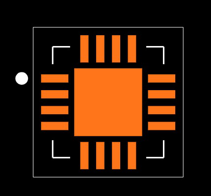 ADS1220IRVAR Footprint
