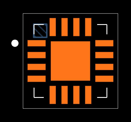 ADS1226IRGVR Footprint