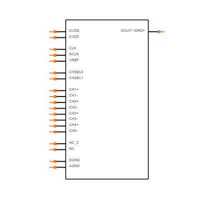 ADS1254E/2K5G4 Symbol