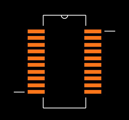 ADS1254WDBQEP Footprint