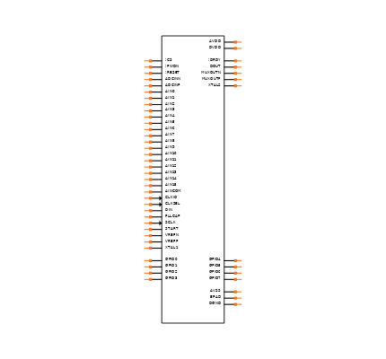 ADS1258IRTCTG4 Symbol