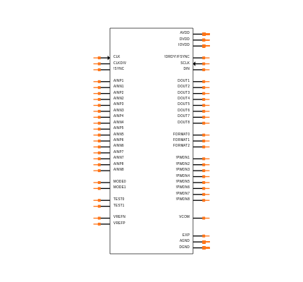 ADS1278MHFQ-MLS Symbol