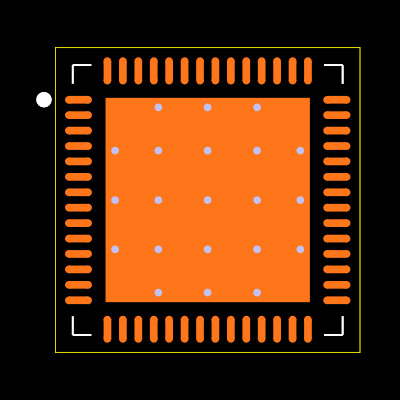 ADS127L14IRSHT Footprint