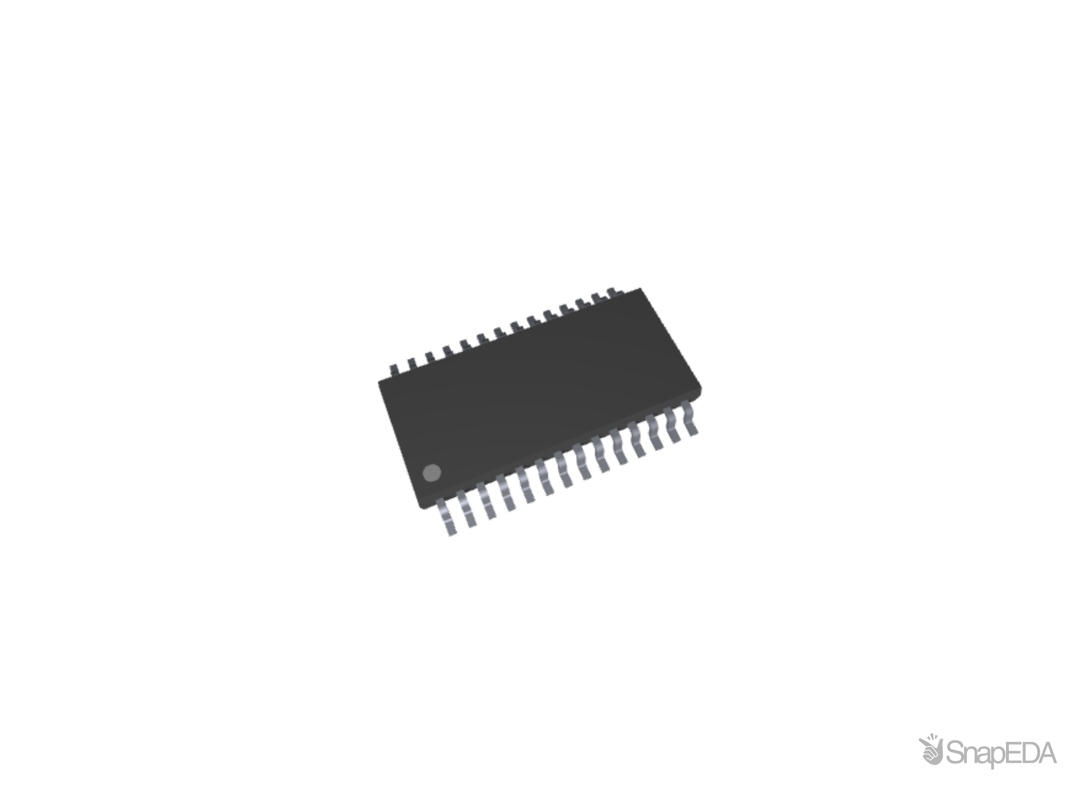 ADS1282HIPW 3D Model