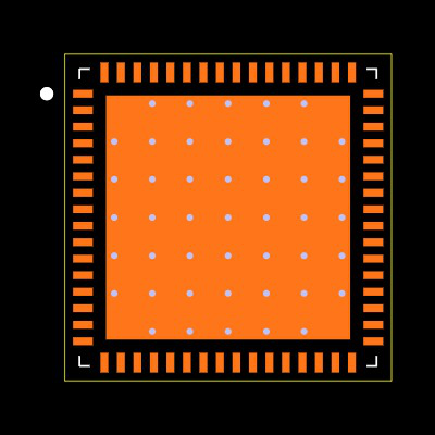 ADS4226IRGCR Footprint