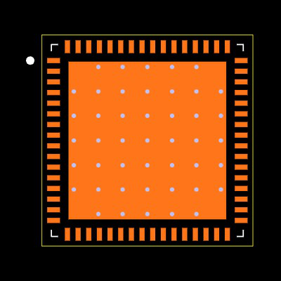 ADS42LB49IRGCR Footprint