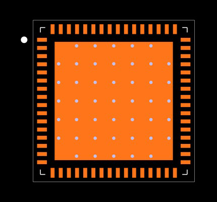 ADS5296ARGCR Footprint