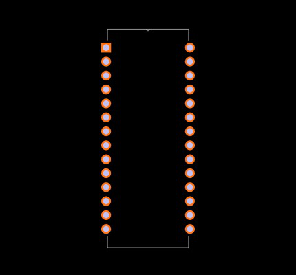 ADS774JP Footprint