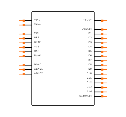 ADS7805UB/1K Symbol