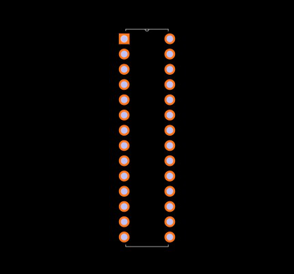 ADS7807PB Footprint