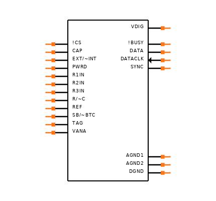 ADS7809UB/1K Symbol