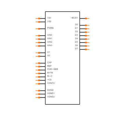 ADS7825UB/1K Symbol