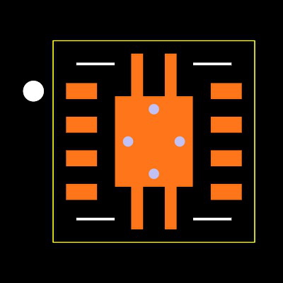 ADS7829IBDRBTG4 Footprint