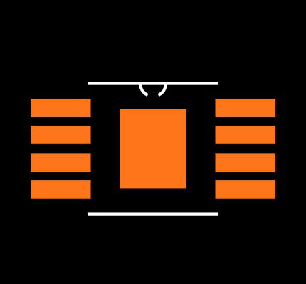 ADS7834E/2K5 Footprint