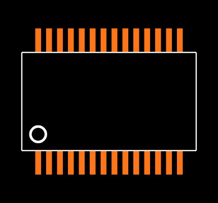 ADS821U Footprint