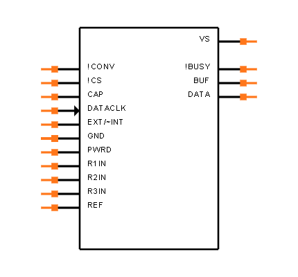 ADS8513IBDW Symbol