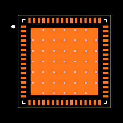 ADS8548SRGCR Footprint