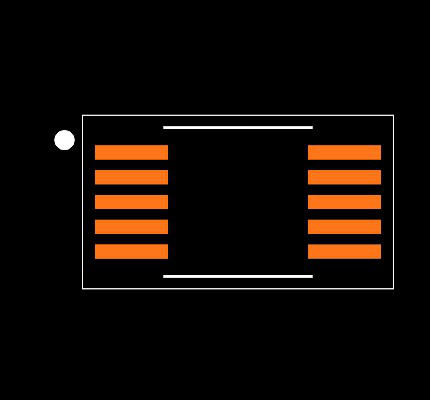 ADS8887IDGS Footprint