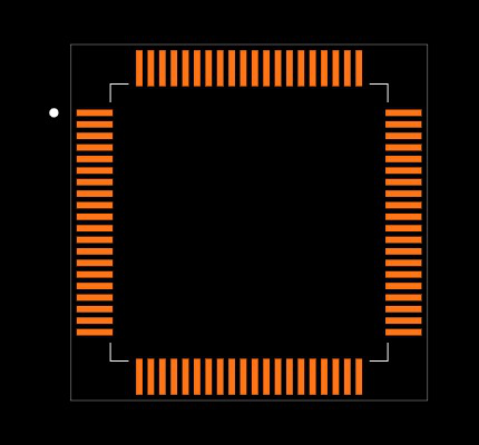AFE4300PN Footprint